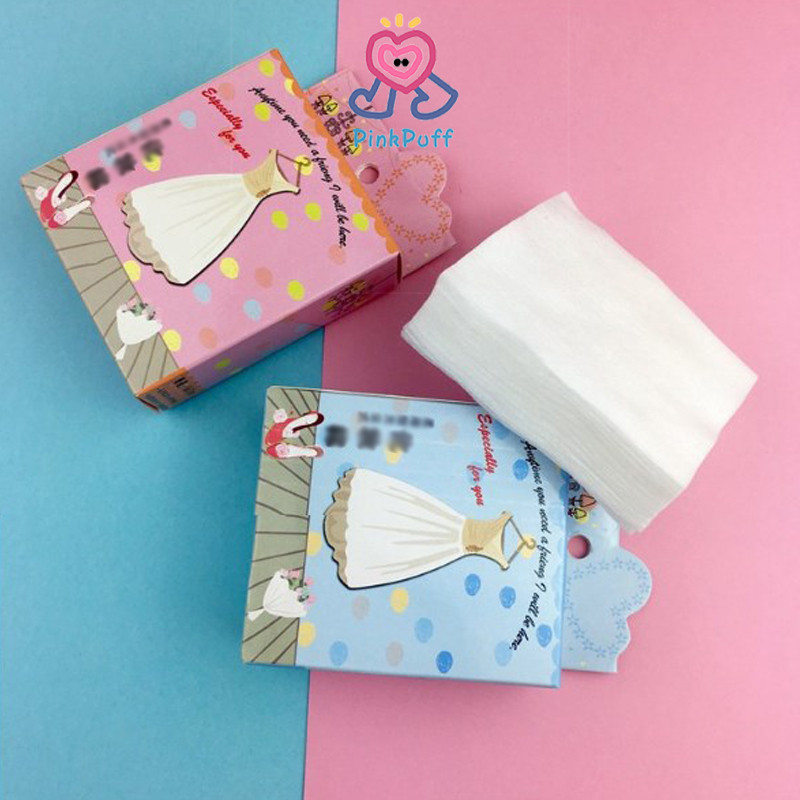 【pink】Bông tẩy trang cầm tay  Bông tẩy trang sạch sẽ  Bông tẩy trang mềm mại