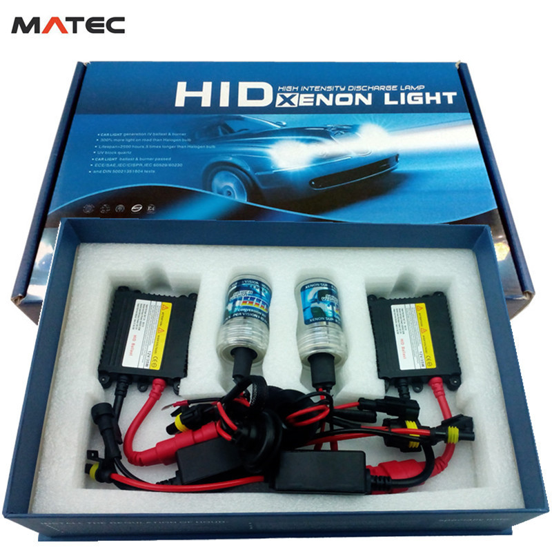 Bộ đèn Xenon HID H7 Đèn pha Xenon ô tô DC 9005 H11 12V 55w Bán hàng trực tiếp tại nhà máy