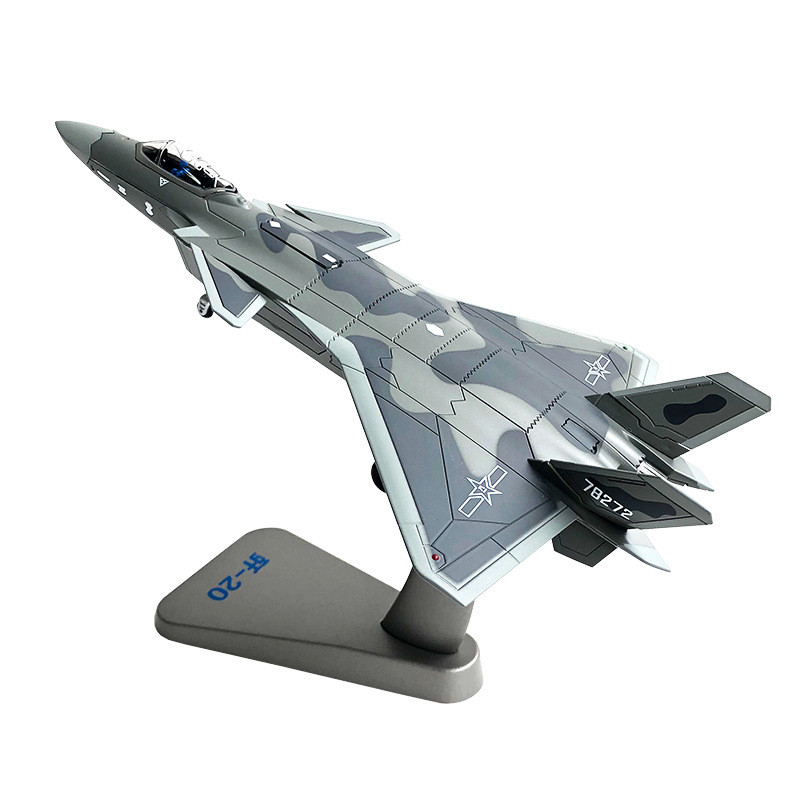 1: 72 J-20 Model Collector 's Edition Fighter Alloy Mô phỏng J20 Máy bay tiêm kích kim loại