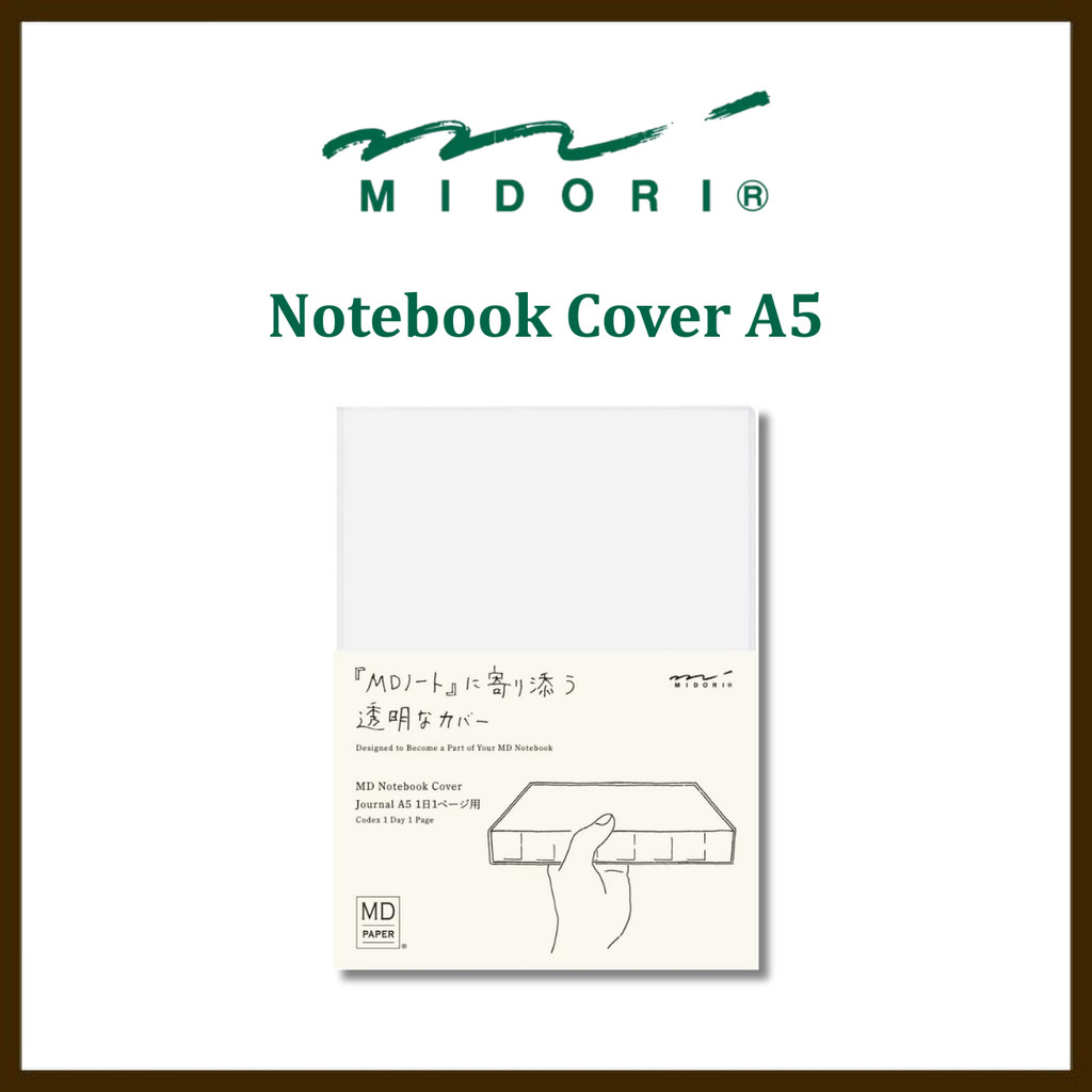 Designphil Midori MD Notebook Cover A5 for One Page per Day