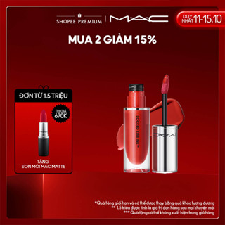 Son kem siêu lì MAC Locked Kiss Ink 24H Lipcolour lên màu chuẩn sắc nhẹ môi và không trôi