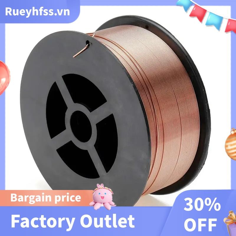 1Kg 1.0mm Thép nhẹ ER70S-6 / ER50-6 Máy Carbon được bảo vệ Dây hàn Dây hàn