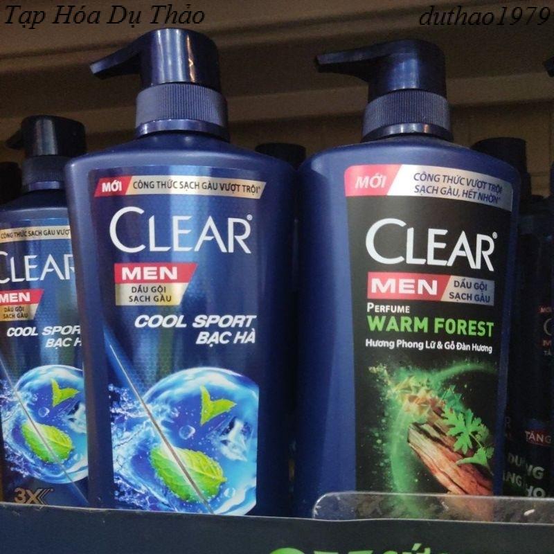 Dầu gội CLEAR Men 650g