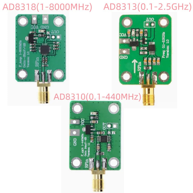 AD8310 / AD8313 / AD8318 Máy đo công suất RF Máy dò logarit H