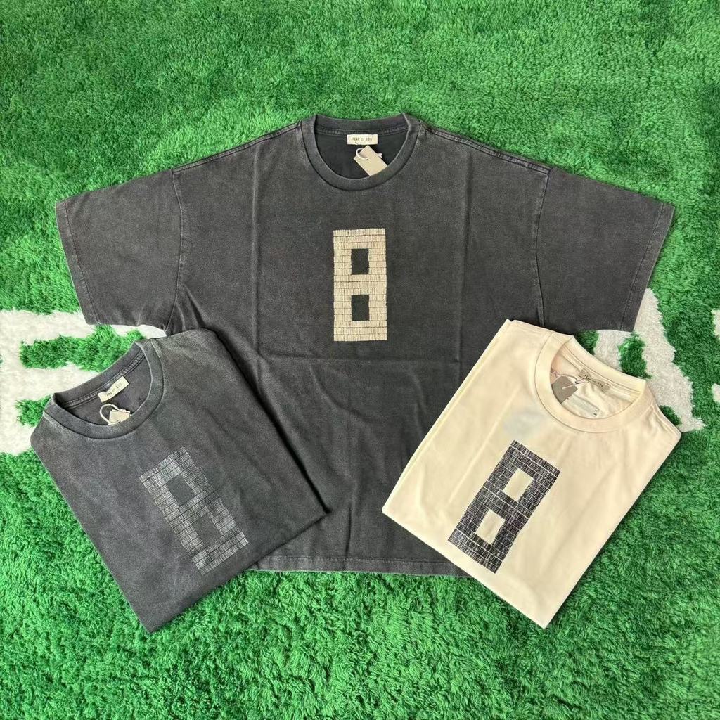 OSTX FEAROFGODFOG Season 8 Main Plot2025New model numbers8High street men's and women's short sleeve