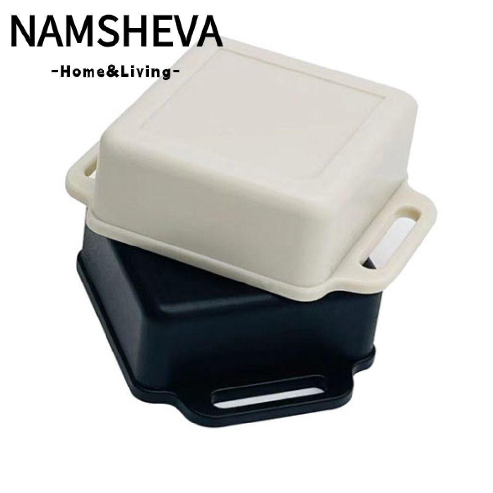 NAMSHEVA DIY Nhà Ở Dụng Cụ Hộp Dự Án Điện Tử, Đen PCB Điện Tiếp Liệu, 9 Kiểu Chống Thấm Nước ABS Nhự