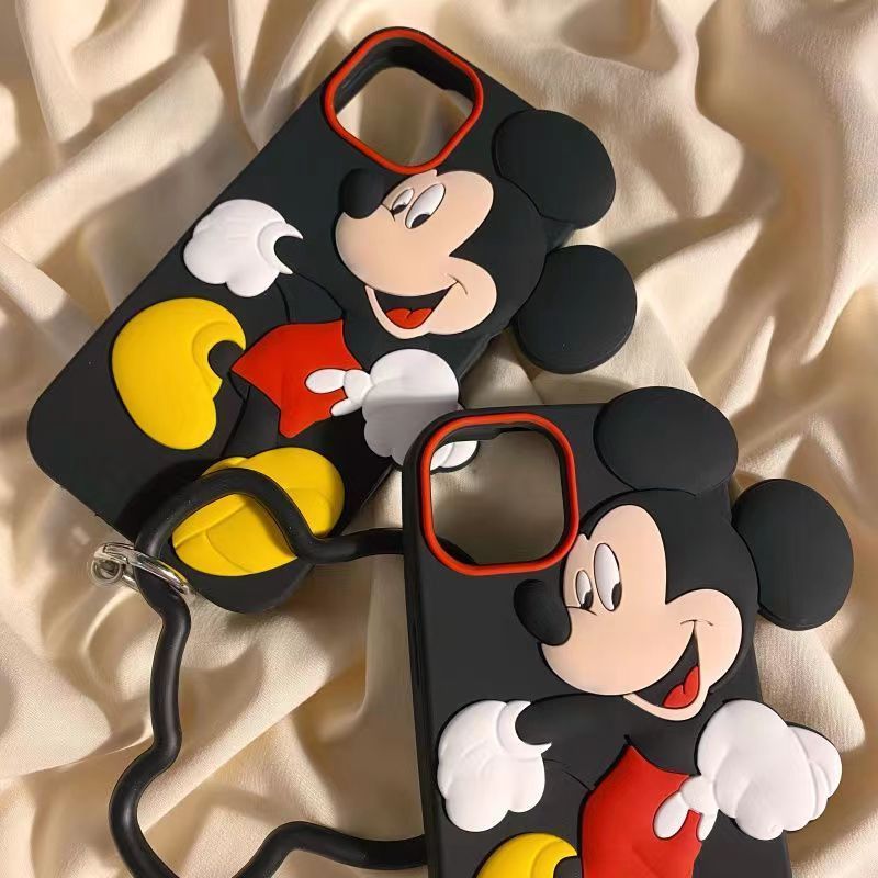 Hoạt Hình Dễ Thương Chuột Mickey Mickey Mickey iPhone17 Ốp Lưng Điện Thoại Apple 16promax Silicone 1