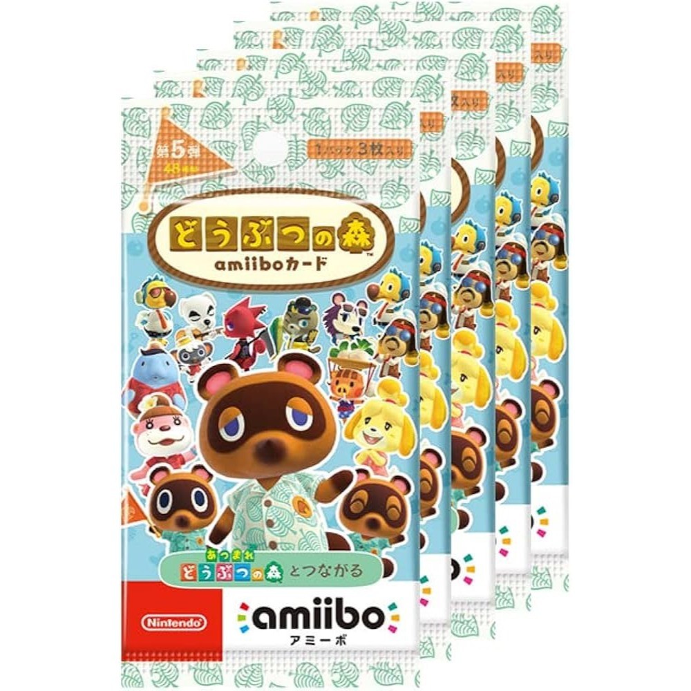 NEW Animal Crossing amiibo Card Series 5 Nintendo Japan Official