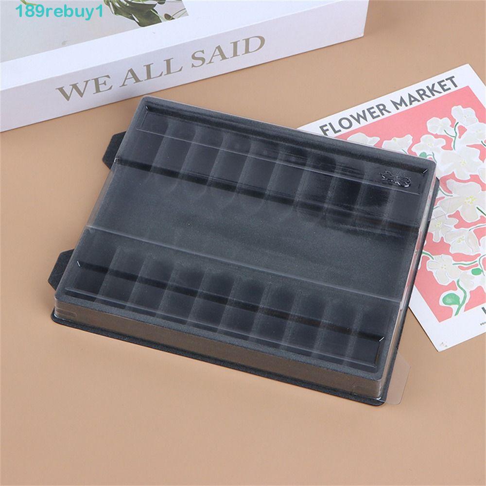 REBUY1 Hộp Sắp Xếp Bút, Hộp Đựng Bút Trong Suốt Đài Phun Nước, Hộp Đựng Bút Quà Tặng Nhựa Giữ 10 Bút