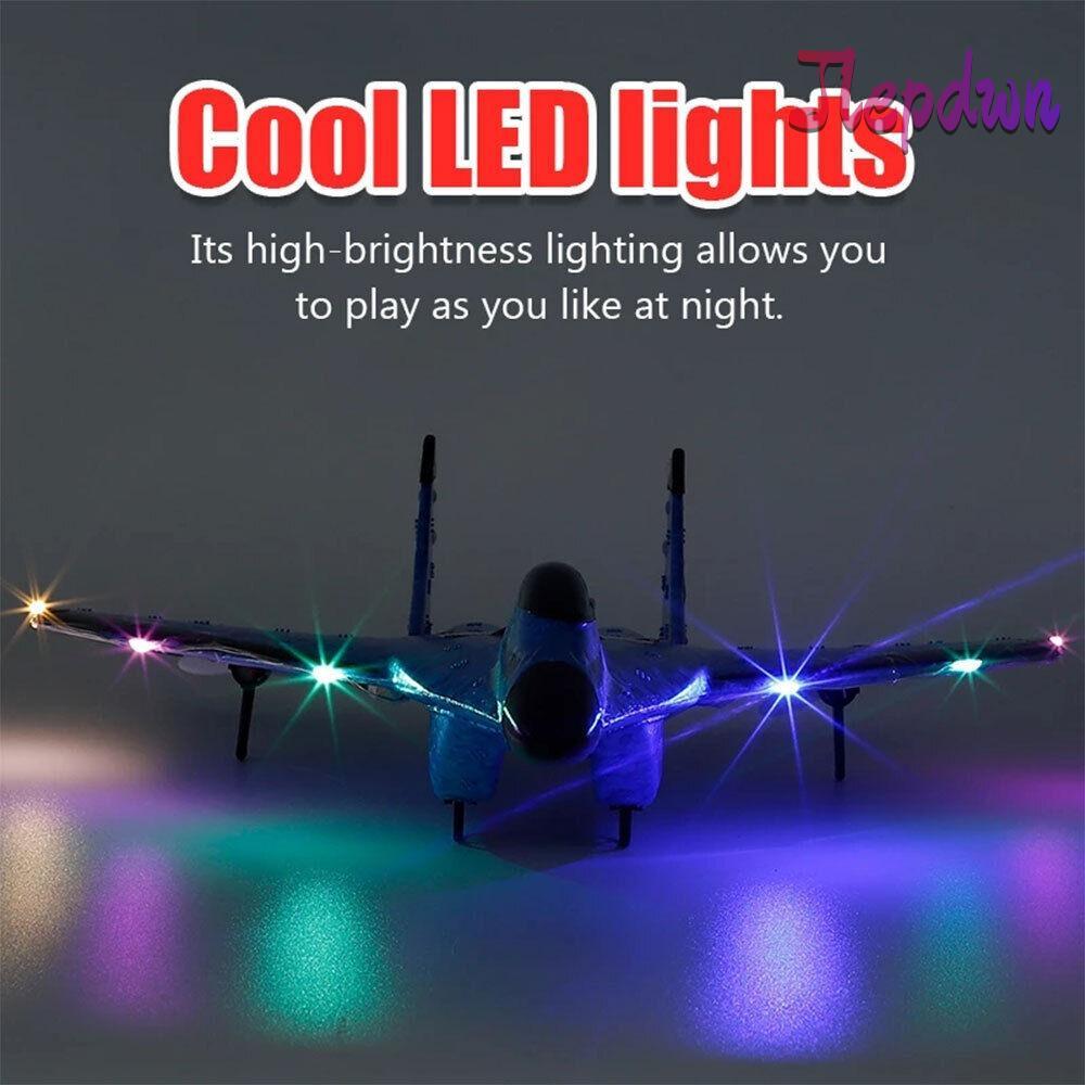 Máy bay điều khiển từ xa JEPDWN, Khoảng cách bay 150 mét 3.7V 150mah RC Glider, Phạm vi 15 phút EPP 
