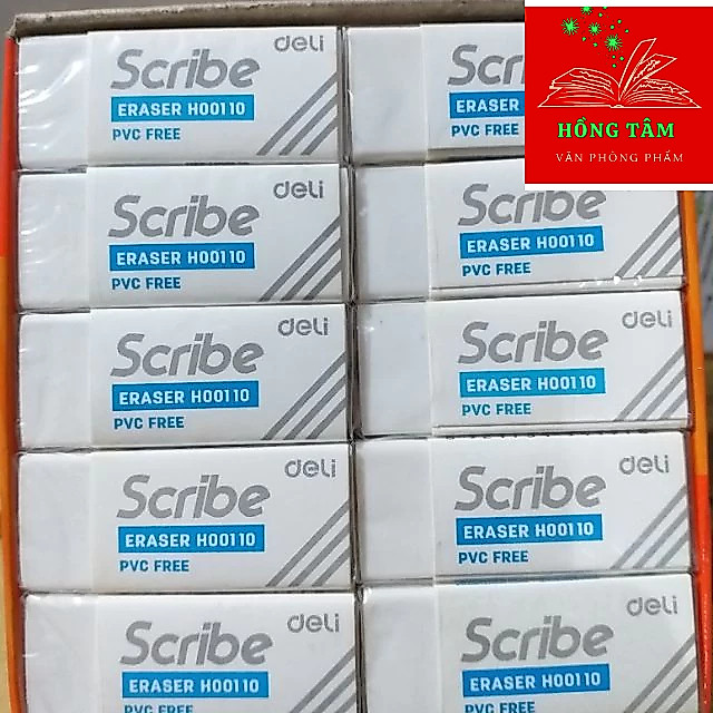 Combo 10 Chiếc Tẩy trắng deli 00110 NHỎ