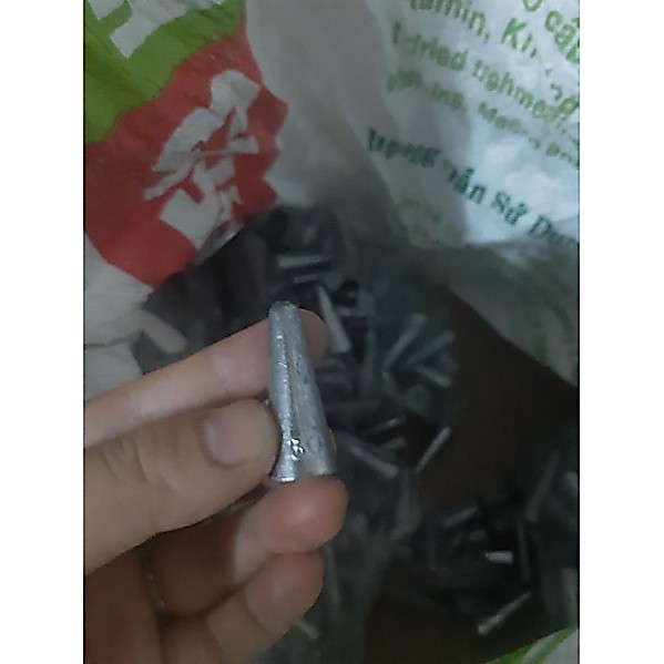 1kg Chì câu cá xuyên tâm đủ các size lớn câu sông (1kg - 8g -> 200g)