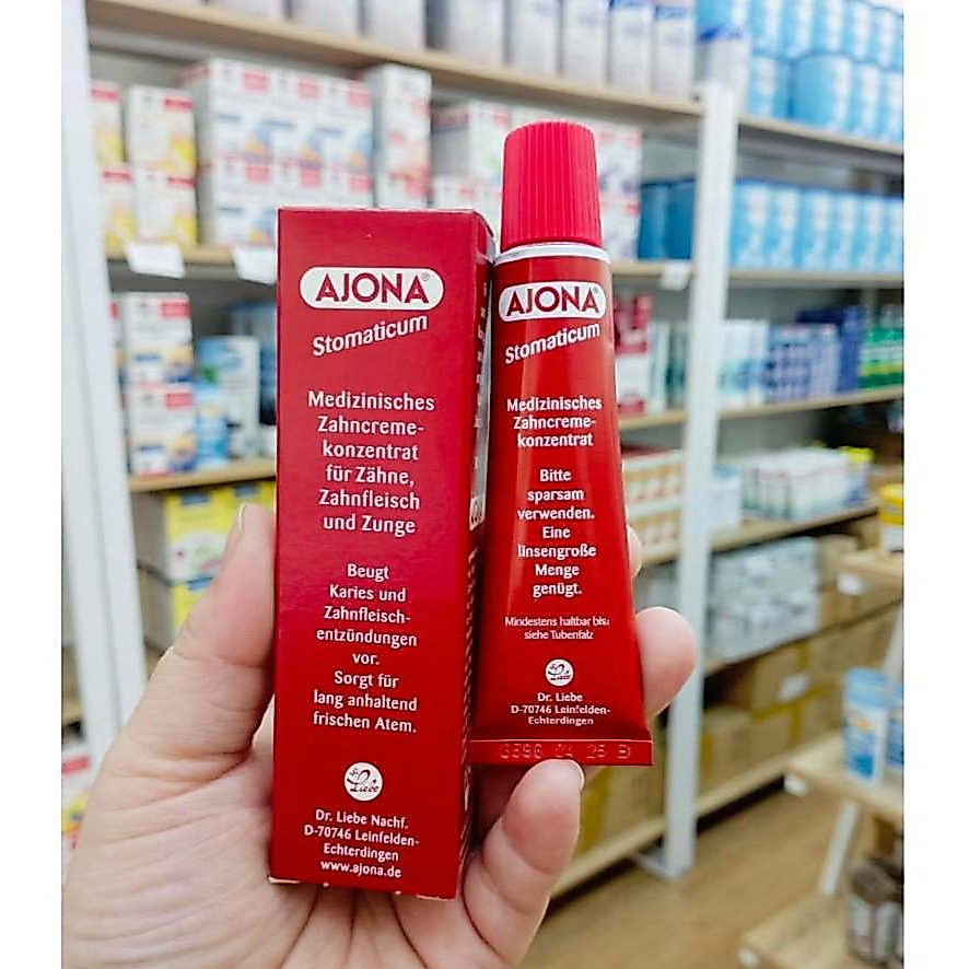 Kem Đánh Răng Y Tế Ajona 25ml - hàng Đức