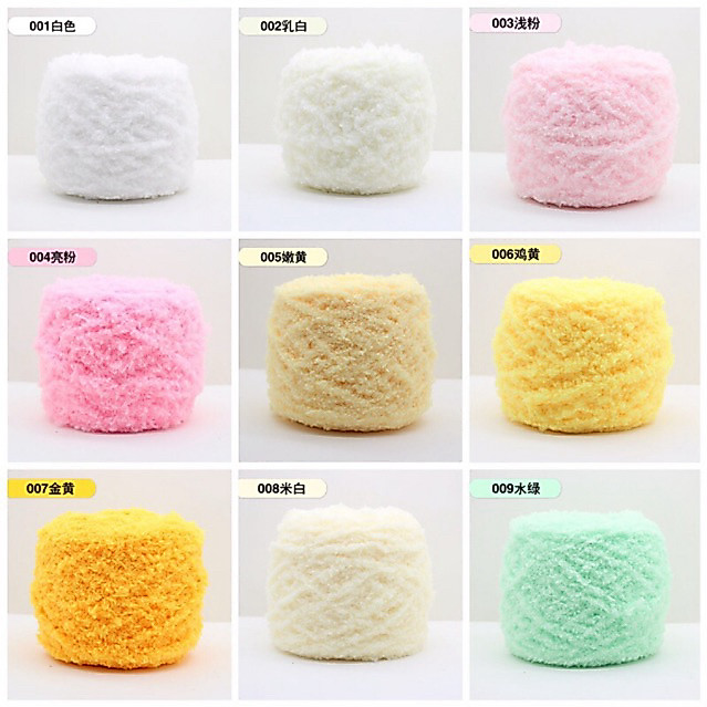 Len bông xù 100g