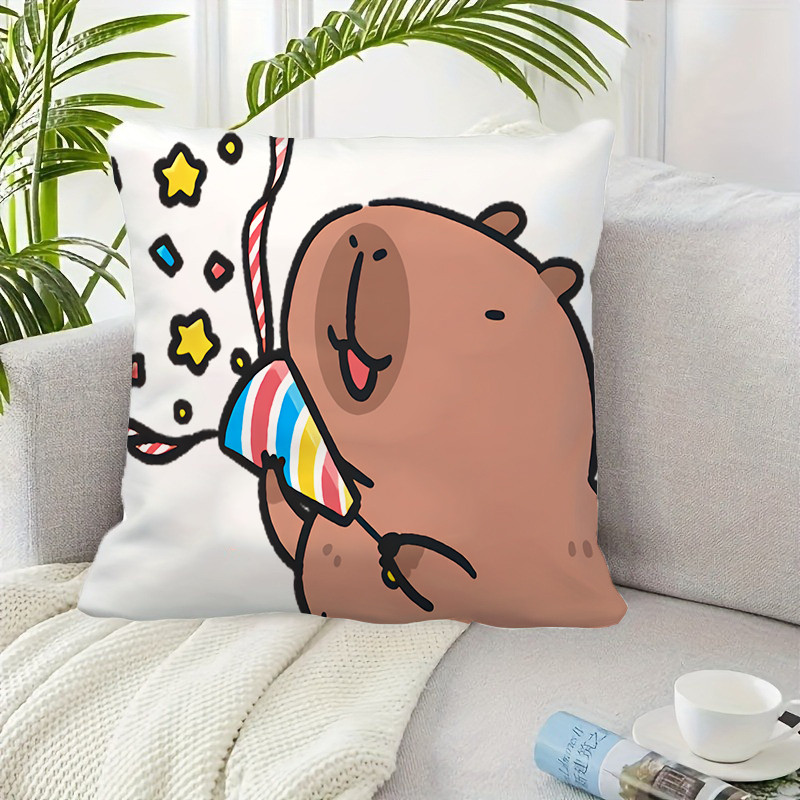 Emojis Sáng Tạo Kapibala Dolphin Gối ins Sofa Đệm Đơn Giản Và Dễ Thương Carto