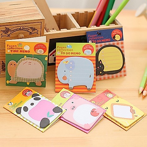 Giấy nhớ FUSEN Animal Sticky Notes 3x2