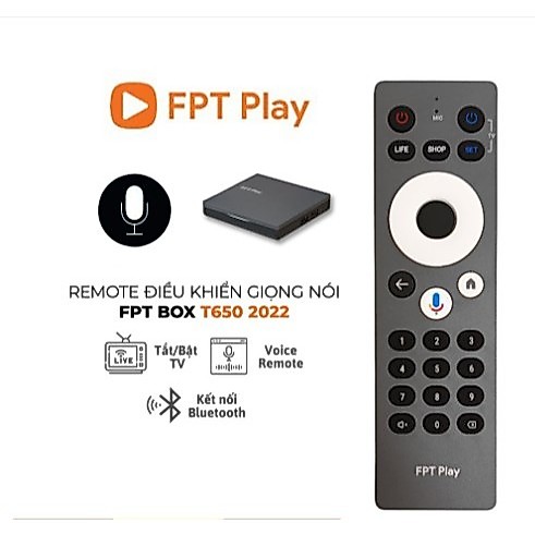 Remote FPT 650 - Điều khiển đầu thu FPT 650 - MỚI 100% CHÍNH HÃNG FULL BOX