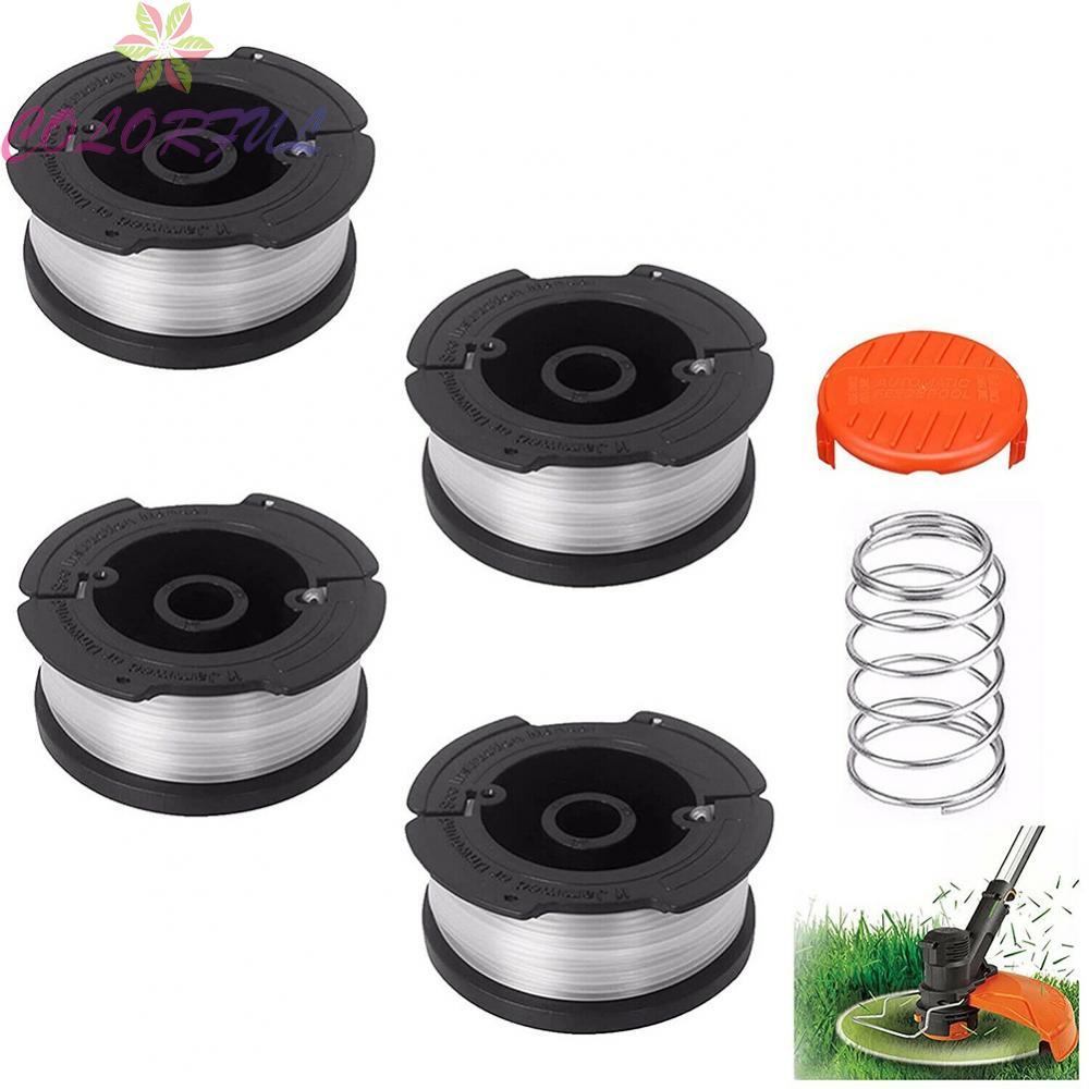 Lawn Mower Spool 1*Spring 100% Original 4*Spool For Black Decker Lawn Mower