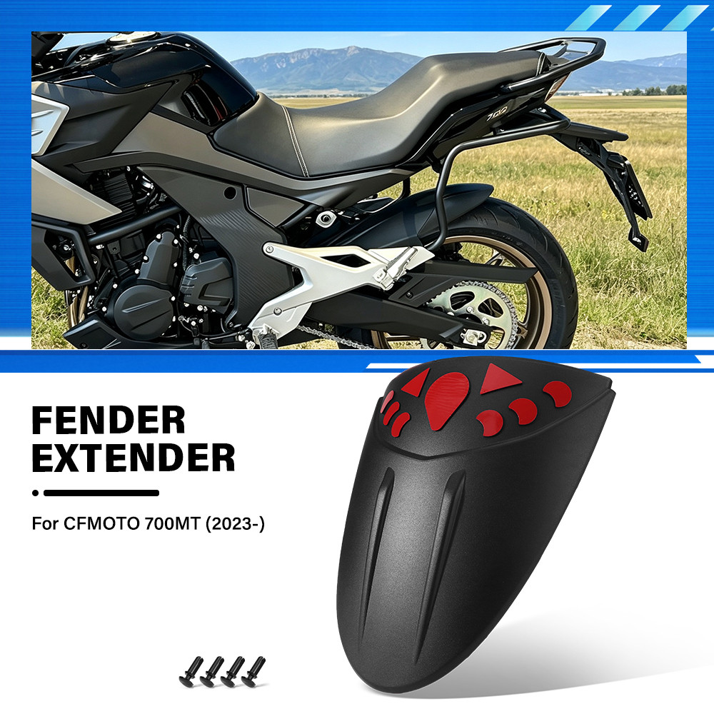 Hugger Nối Dài Phía Sau Fender Mở Rộng Dành Cho CFMOTO 700MT CF 700MT 2023 2024 Phía Sau Chắn Bùn Bắ