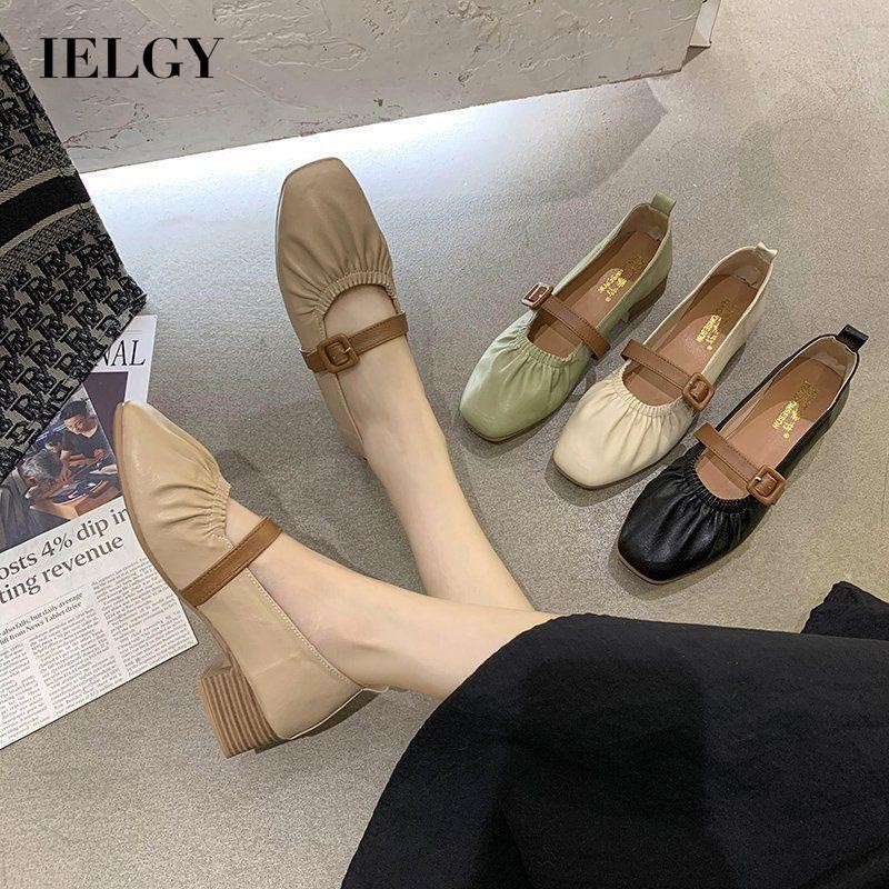 Giày nữ mũi vuông AG1 IELGY