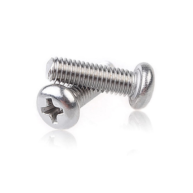 Ốc bake 4 ly INOX M4x6 M4x8 M4x10 M4x12 M4x15 đầu tròn - phillips pan head screw