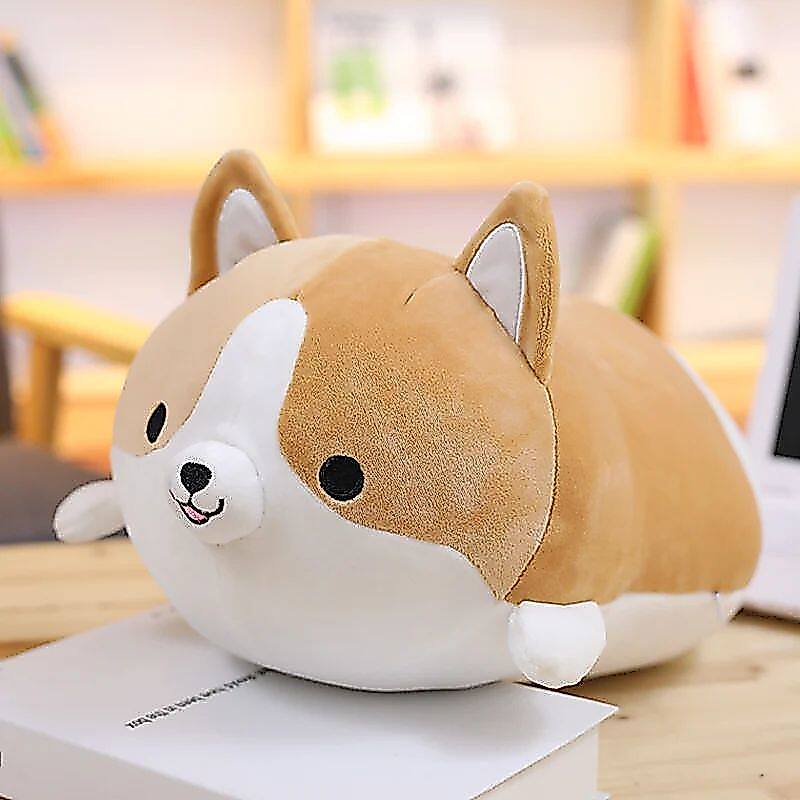 Gấu bông corgi mini , Thú nhồi bông hình chó Corgi đáng yêu TNB234