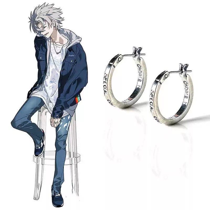 Neon Genesis Evangelion / Kaworu Nagisa / Nagisa Kaoru Bông tai vòng cổ điển cùng phong cách / iiuy