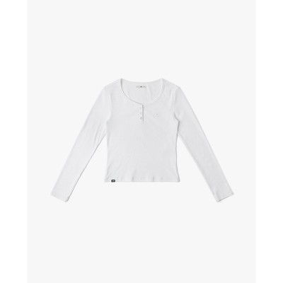 LEE - Áo thun nữ cổ tròn tay dài Modern Seasonal_LWT011246207647-K14000