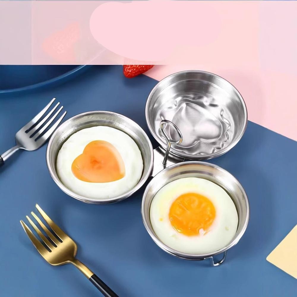 Children's Breakfast Stainless Steel Egg Cooker Home Mini Multi Functional Heart Shaped