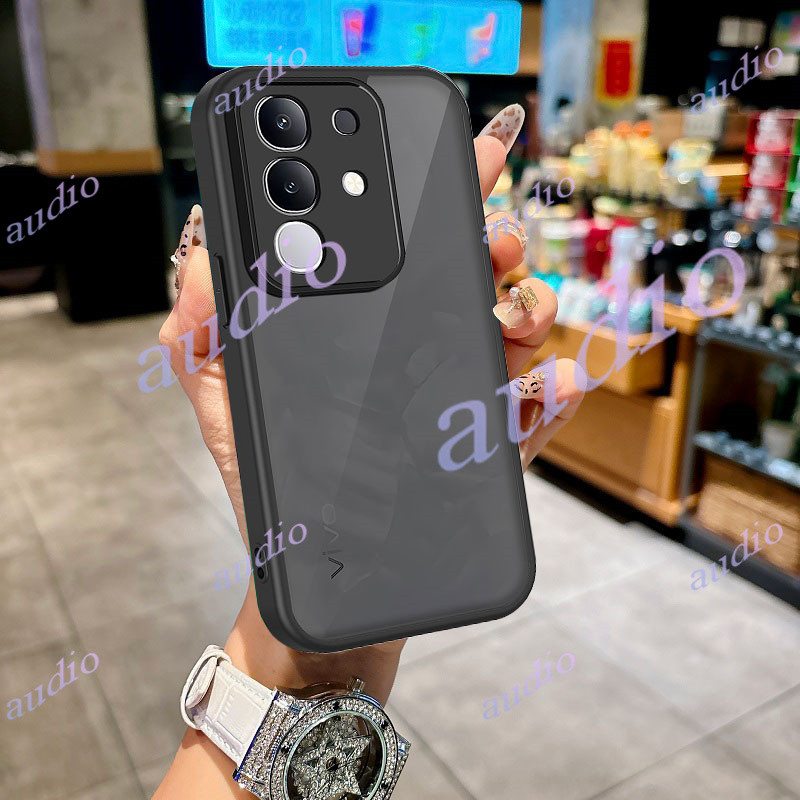 Vivo Y29 4G Anti-Drop TM Skin Feel Matte Họa Tiết Ốp lưng Vivo Y29 VivoY29 4G Với Bảo Vệ Ống Kính Má