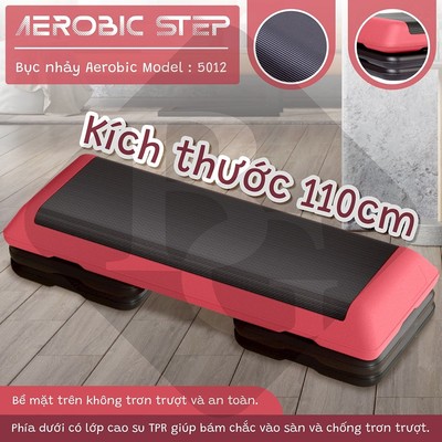 [MALL] BG - Bục dậm nhảy AEROBIC STEP, KÍCH THƯỚC 110X16CM, hỗ trợ vận động toàn thân