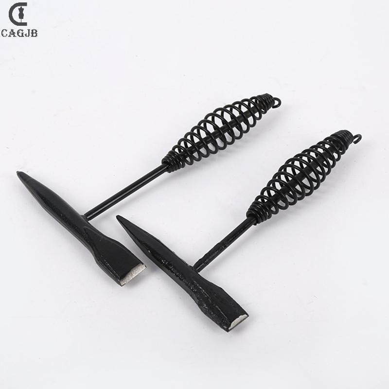 [CAGJB] Búa hàn tay cầm lò xo, hàn điện, khai thác đá và xỉ, loại bỏ rỉ sét, 1 máy hàn điện lò xo bú