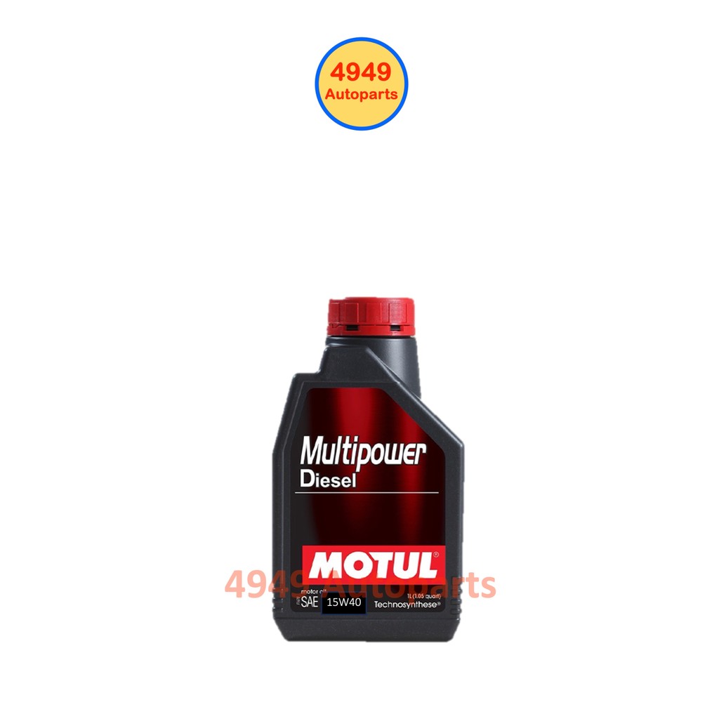 Dầu động cơ Motul Đa năng Diesel Bán hợp chất 15W40 15W-40 CI-4 / SL 1 Lít