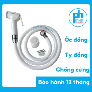  BỘ VÒI XỊT VỆ SINH NHỰA ỐC ĐỒNG CAO CẤP – DÂY XỊT MỀM CHỐNG CỨNG– VÒI XỊT 