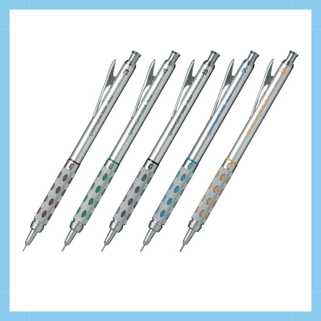Pentel Graphgear 1000 Mechanical Pencil - Various Lead Sizes (0.3mm, 0.4mm, 0.5mm, 0.7mm, 0.9mm)