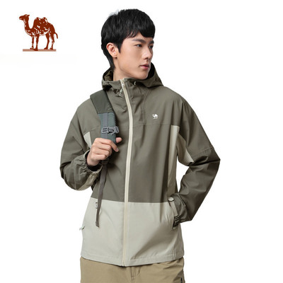 Áo khoác ngoài trời Vỏ cứng một lớp ngoài trời CAMEL CROWN  Quần áo chống gió và chống nước cho nam và nữ