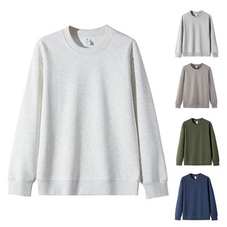 Áo nỉ nam cotton dáng rộng phiên bản Hàn Quốc - Thoáng mát WL129