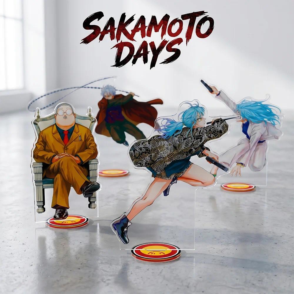 SAKAMOTO DAYS New Original Drawn Exhibition Nagumo  Anime Acrylic Stand keychain Figure Display Cosp