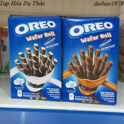 Bánh Quế Oreo Vị Vani/ Socola Hộp 54g