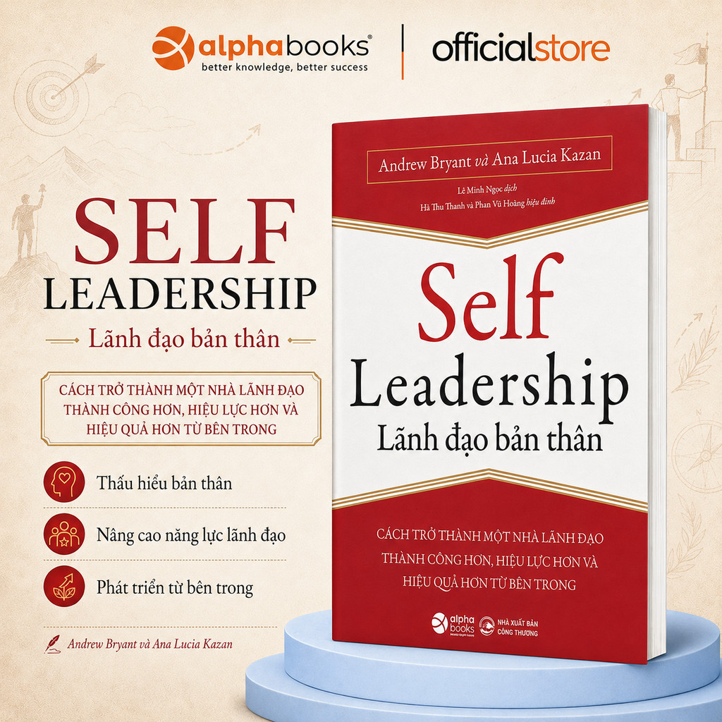 Sách - Lãnh Đạo Bản Thân - Self Leadership (Alpha books)