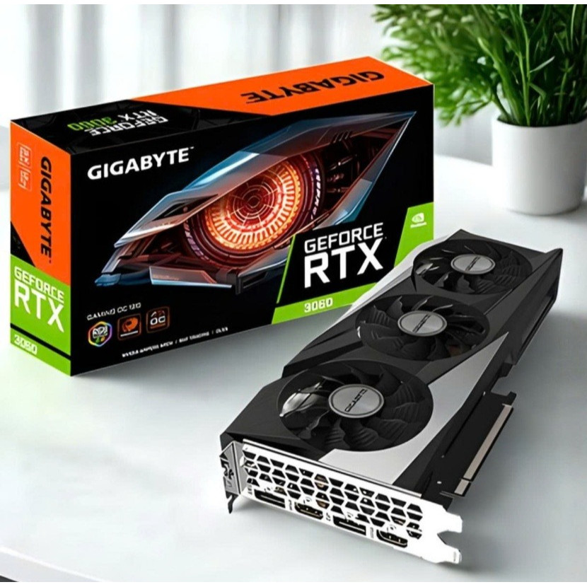 Card Màn Hình Like New Gigabyte RTX 3060 DDR6 Gaming 12GB – Bảo Hành 36 Tháng