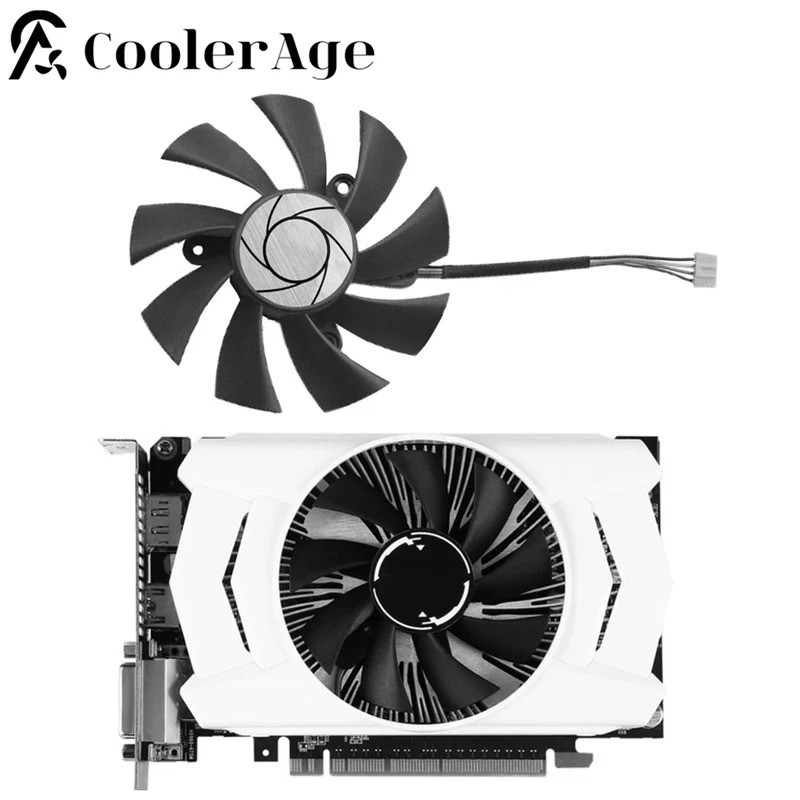 * Thay thế quạt card Video cho MSI GeForce GTX 950 1060 R7 360 OC 85MM HA9010H12F-Z GTX950 GTX1060 Q