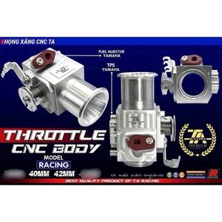 HỌNG XĂNG FI TA RACING EXCITER EX150 ( NHÔM CNC ) THROTTLE CNC PREMIUM BOBY V1 - V2  CHÍNH HÃNG