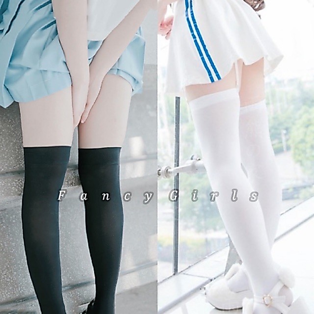 [CÓ SẴN] Tất đùi thun mỏng ver hè