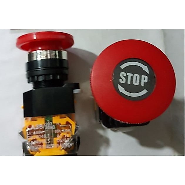 [Nút] Nút stop dừng khẩn cấp điện công nghiệp