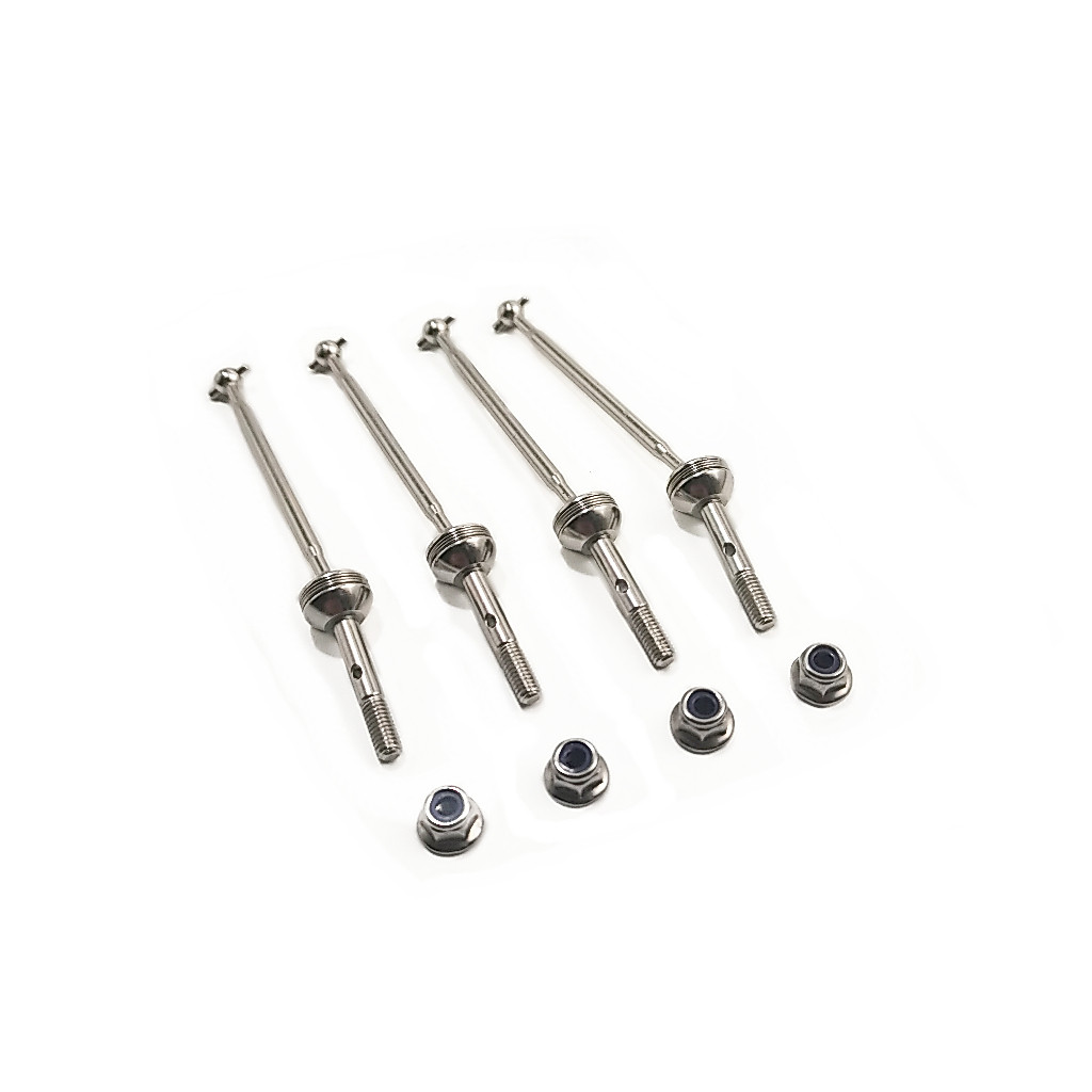 Phụ Kiện Cho Xe wltoys wltoys wltoys 144001 124017 124019 Rc set 4 Trục Truyền Động Bánh Xe Trước Và