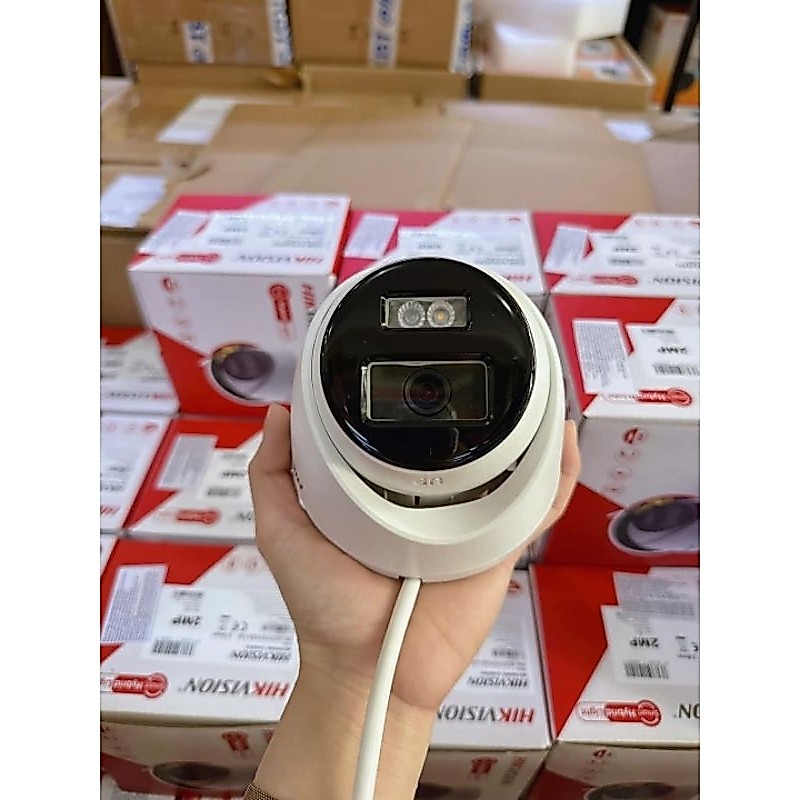 Camera IP Dome hồng ngoại 2.0MP HIKVISION DS-2CD1321G0-I  DS-2CD1321G2-LIU hình ảnh sắc nét, góc qua