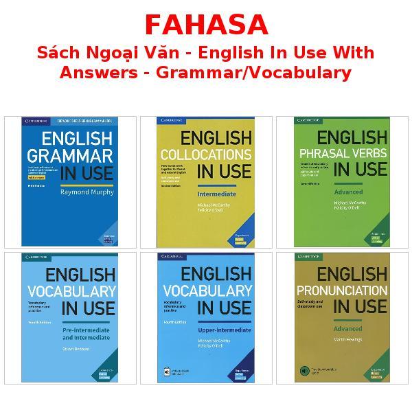 Sách Ngoại Văn - English In Use With Answers - Grammar/Vocabulary