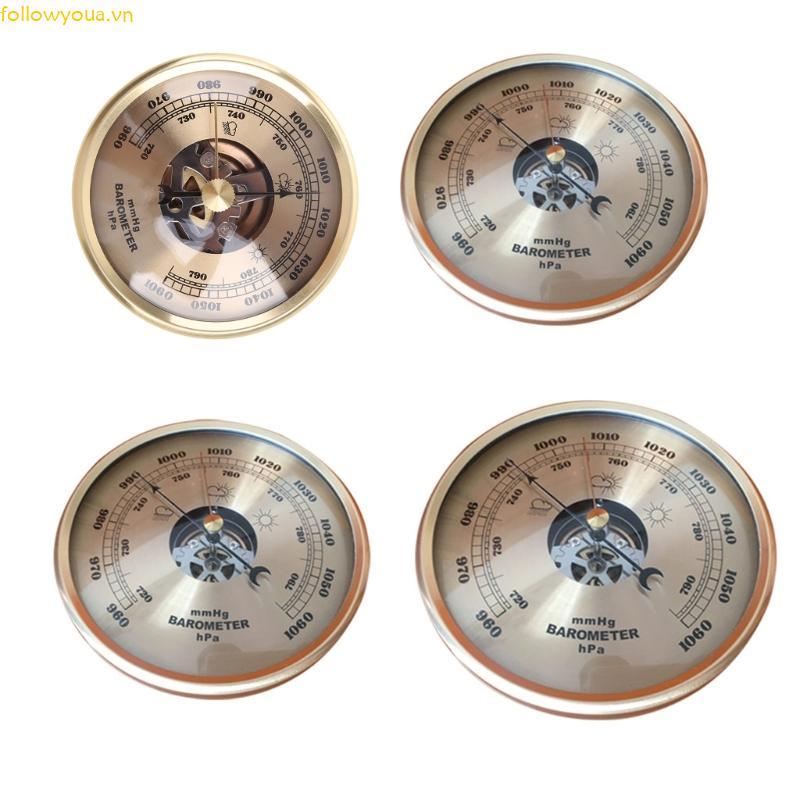 Fol Weather Station Barometer Hộ gia đình In-door Barometer Treo tường