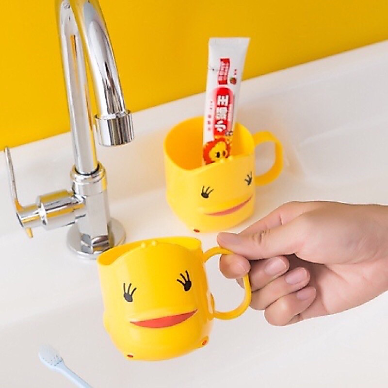 [DolPhinKid] Cốc Đánh Răng Hình Con Vịt Ngộ Nghĩnh